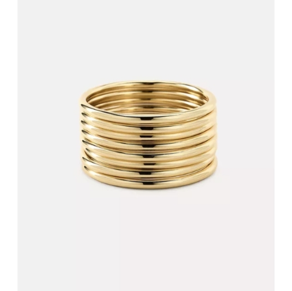 ZARA PACK OF METAL BRACELETS - Picture 1 of 5